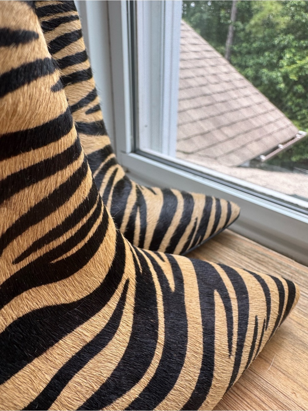 Sam Edelman Zebra Heeled Boots Booties 6 - Picture 4 of 9